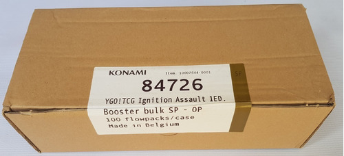 Yugioh! Yu-gi-oh! Ignition Assault 1st Ed Sp Caja 100 Sobres