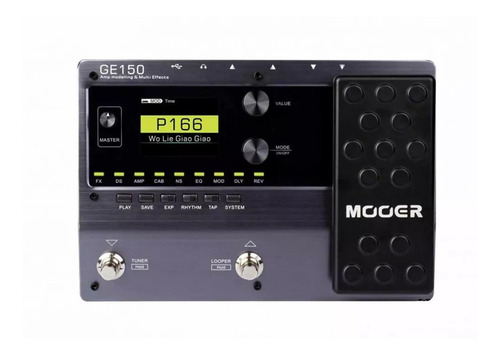 Pedaleira Guitarra Mooer Ge150