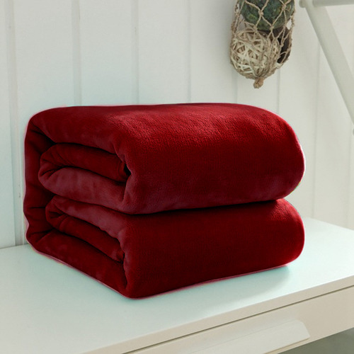Alfombra Polar Sólida Y Cálida De I Blanket Para Sofá, Ropa