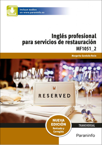 Ingles Profesional Para Servicios De Restauracion Gandullo