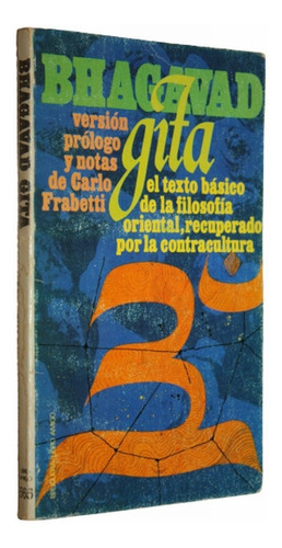 Bhagavad Gita - Version Prologo Y Notas Carlo Frabetti