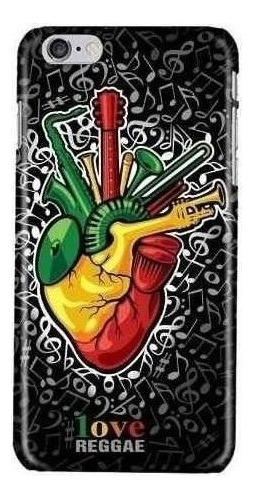 Funda Celular Reggae Amor Musica Corazon Rasta Toda Marca  *