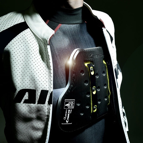 Imagen 3 de 6 de Protector Pectoral Campera Moto Rs-taichi Teccel Homologado