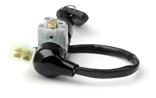 Mankk Interruptor De Encendido De 3 Cables Con Llave Universal De Arranque De Motor Apagado/encendido (arranque) Para Coche, Motocicleta, Tractor M-043