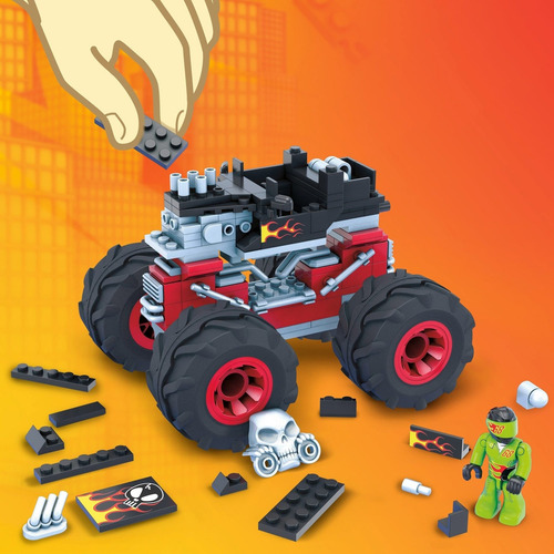 Mega Construx Hot Wheels Monster Truck Bone Shaker