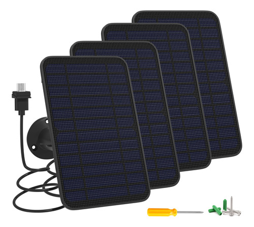Panel Solar Carga 5 W Para B Exterior 3ª Generacion Camara