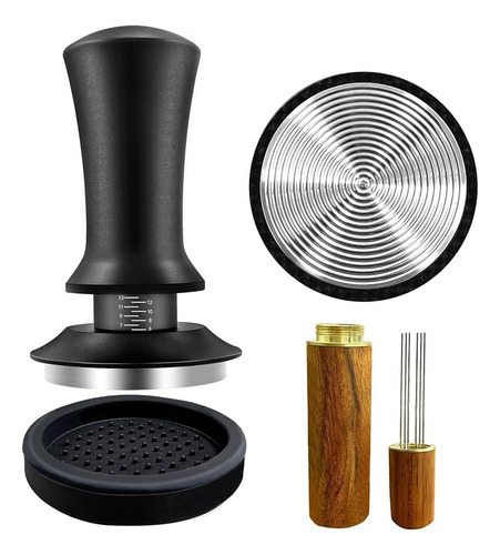 Tamper Coffee Espresso De 51 Mm Con Resorte Calibrado Con He