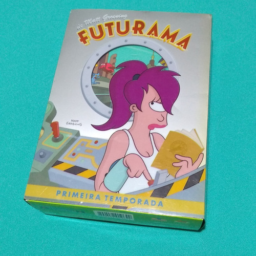 Box Dvd Futurama - 1ª Temporada - Mesmo Criador Do Simpsons