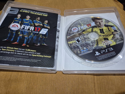 Juego Ps3 Fifa 17, Físico Y Usado (Usado)