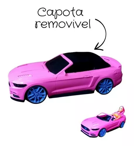 Carro Da Barbie Rosa Conversivel Bmw Mais