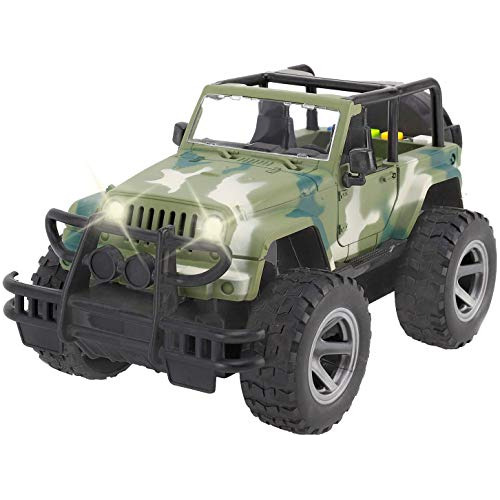 Friction Powered Off-road Wrangler Vehicle 1:16 Juguete Real