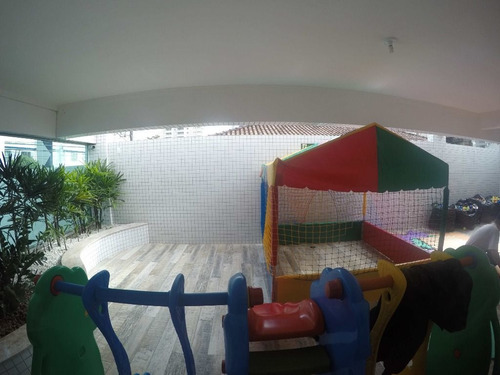 Imagem 19 de 27 de Apartamento Frente Rua Semi Mobiliado, Com 3 Dormitórios, Varanda Gourmet À Venda, 88 M² Por R$ 540.000 - Vila Guilhermina - Praia Grande/sp - Ap3678