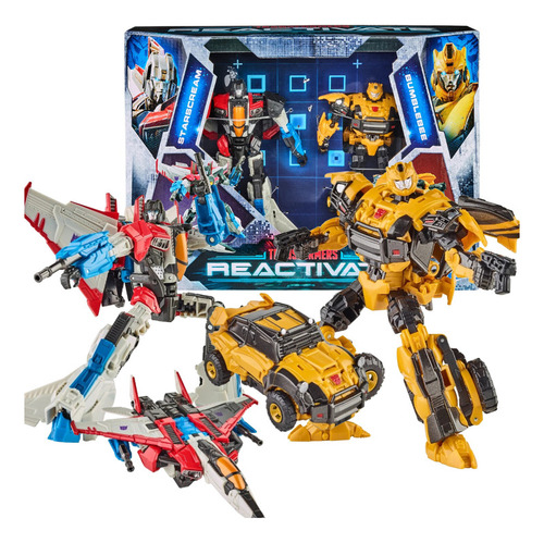 Transformers Reactivate Bumblebee Starscream Action F, Paque