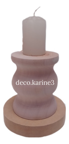 Candelabros Tornedos En Madera Lenga
