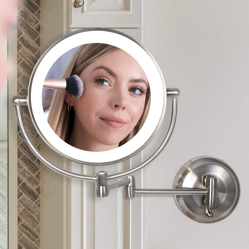 Espejo De Maquillaje De Pared Led De 11 Zadro De 11 Espejo