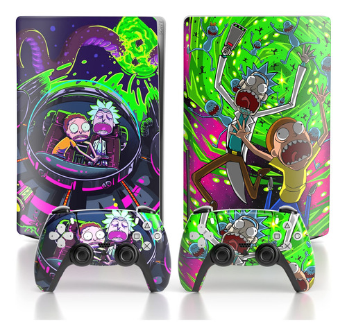 Tessgo Ps 5 Skin Disc Edition Anime Console Y 8v4pf