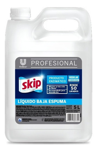 Skip Liquido Baja Espuma X5lts Super Oferta