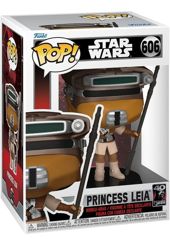 Funko Pop Star Wars Return Of The Jedi 40th Princess Leia Bo