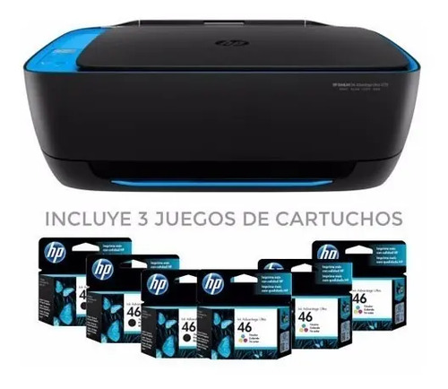 Impresora Hp 4729 Multifunción Wifi Incluye 6 Cartuchos | Envío gratis
