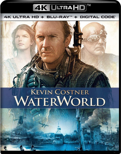 Mundo Acuatico Kevin Costner Pelicula 4k Ultra Hd + Blu-ray