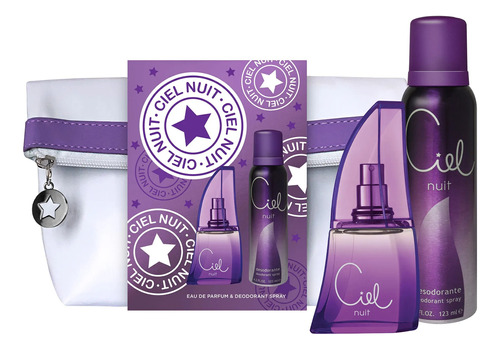 Set Neceser Perfume Ciel Nuit Edt 50ml + Deo 123ml