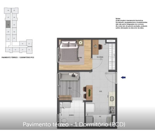Imagem 19 de 21 de Apartamento À Venda No Bairro Barra Funda - São Paulo/sp - O-17714-29274