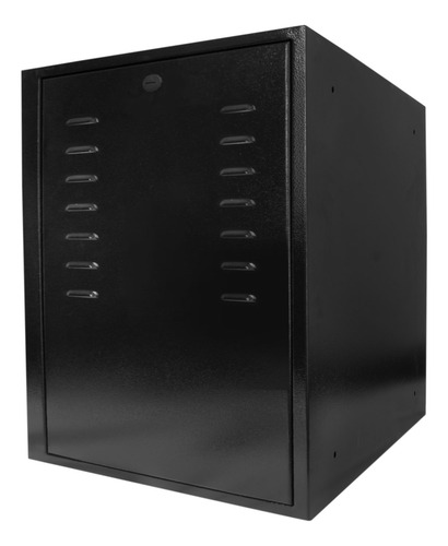 Mini Rack De Parede 16u X 670 Para Rede Ti Cftv E Automação