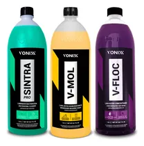 Comprar Kit Limpeza Automotiva Sintra Pro + V-mol + V-floc Vonixx