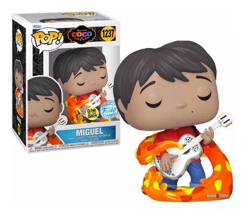 Funko Pop Disney Coco Miguel #1237 Glow Limited Edition