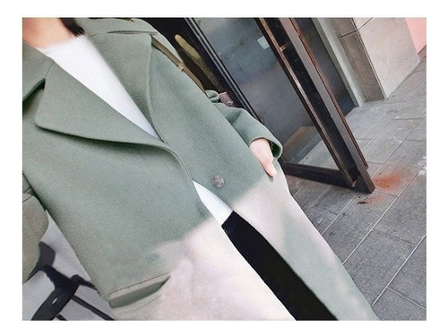 Gabardina Térmica De Invierno Para Mujer Abrigo Largo A