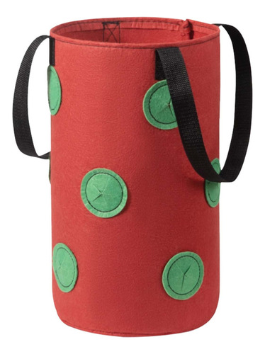 Contenedor Colgante De Fieltro Para Plantar Fresas B