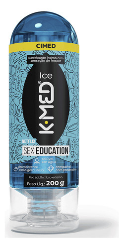 K-med Ice Sex Education Gel Lubrificante Íntimo 200g
