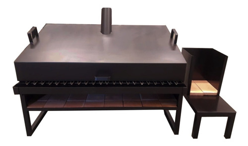 Parrilla Ideal Mesada Con Patas Altura 60 Cm Total