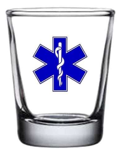 Rogue River Tactical Emt Star Of Life Show Glass Gift For Em