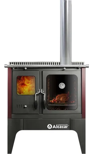 Cocina Estufa Calefactor Ecologico Alcazar S-800 Gaudin