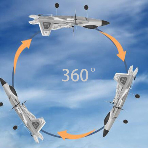 F22 Jet Fighter Control Remoto Con Luces Led Hobby Rc Jet