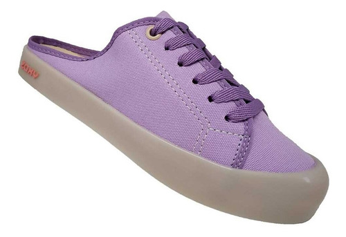 Imagem 6 de 27 de Mule Feminino Zaxy Daily Babuch Grendene Em Lona 18055