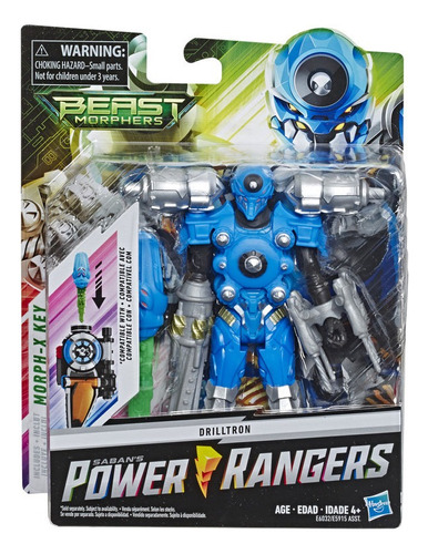 Figura De Acción Power Ranger Hasbro Beast Morphers +4