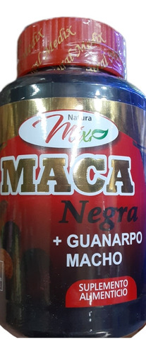 Maca Negra + Huanarpo Macho 500mg 100 Cápsulas Potenc Sexual