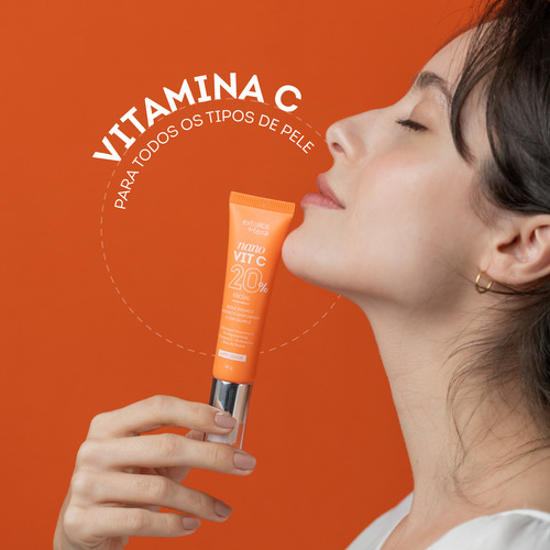 Creme Vitamina C Nano Vit C 20% Extratos Da Terra 30g