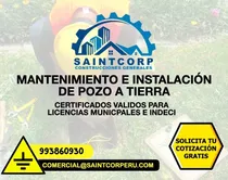 Comprar Pozo A Tierra Mantenimiento, Construccion Y Certificado