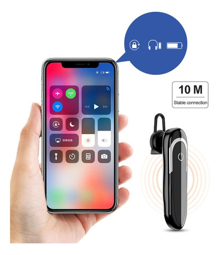. Audífono Inalámbrico Manos Libres Audífono Bluetooth A