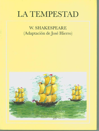 Libro: La Tempestad. Shakespeare, William. San Sebastian De 