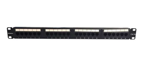 comprar Patch Panel 24 Puertos Cat5e Rackeable Netlinks Gta 3 Meses