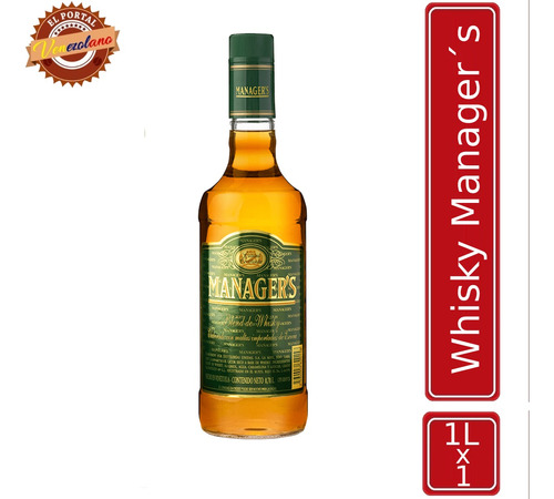 Whisky Venezolano Manager´s 1 L - mL a $45