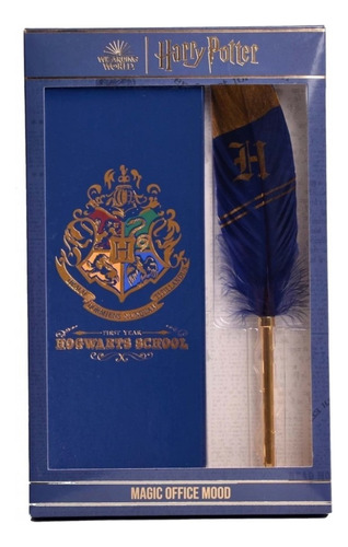 Set Cuaderno Y Lapicera Con Pluma Harry Potter De Mooving 