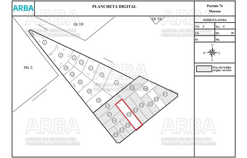 Imagen 5 de 5 de Terreno Fraccion En Venta Ubicado En Francisco Álvarez, Moreno