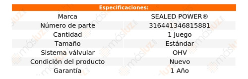 Kit Bujes Árbol Levas Std Silverado 3500c 07 Sealed Power