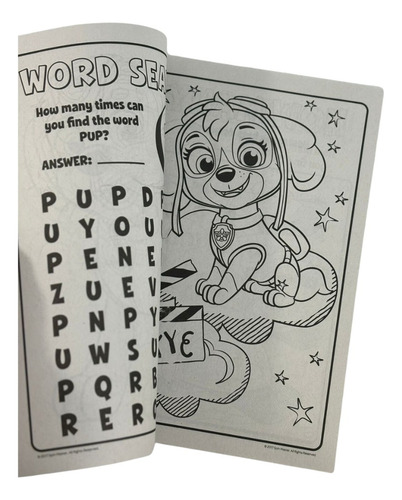Libro Para Colorear Paw Patrol