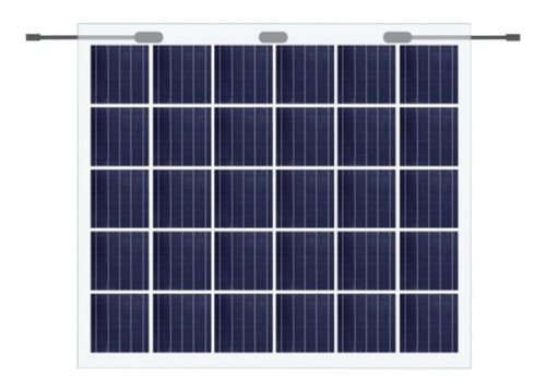 Panel Solar Fotovoltaico Monocristalino Bipv 160w